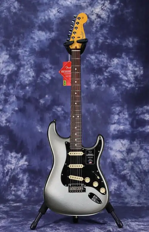 fender芬达美专2代吉他二代strat0113900755水银银色吉他-电吉他