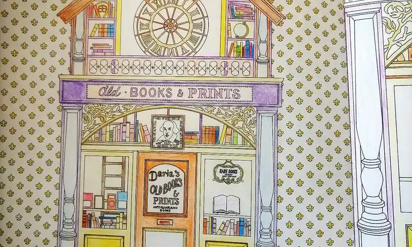 时间旅行 绘画填色