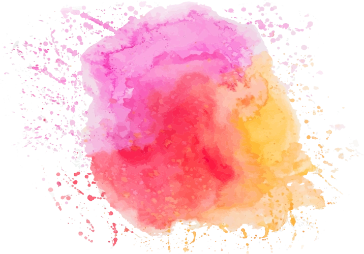 水彩图案抽象派效果素材图片