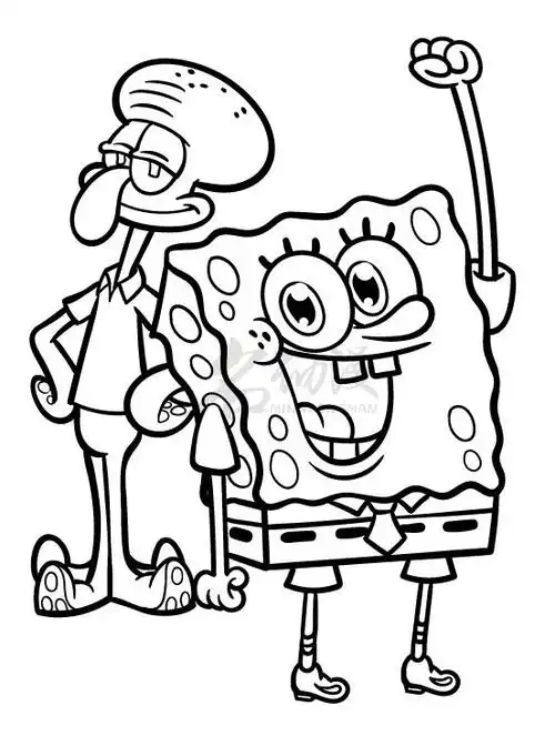 海绵宝宝如何画