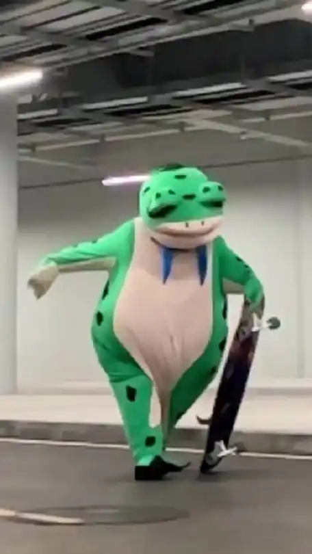 滑板青蛙的泰酷表演|表演_新浪新闻