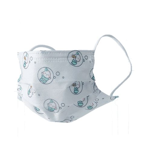 全棉时代小孩婴幼儿宝宝婴儿新生儿防护透气儿童一次性口罩