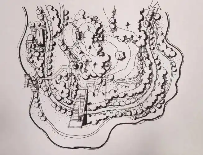 考研快题平面图画法#考研手绘  #风景园林考研  #23考研  #景观设计