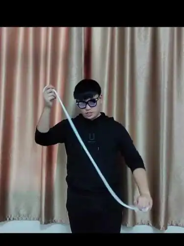 魔术道具白色棉软绳绳子穿身五花大绑绑人衣服舞台魔术道具