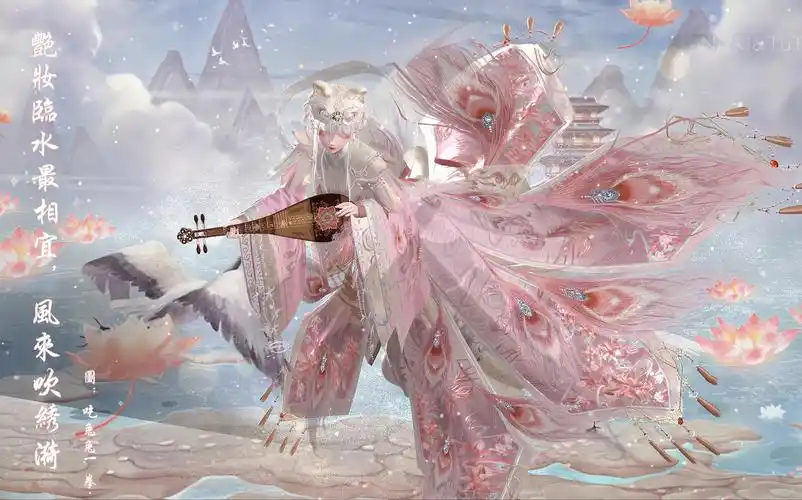 活动作品闪耀暖暖粉色月神重构