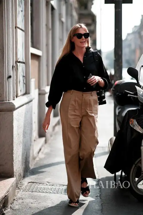 2019春夏米兰时装周秀场外街拍:寥寥博主来撑场