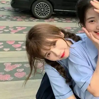 ins真人闺蜜头像只要姐妹靠得住