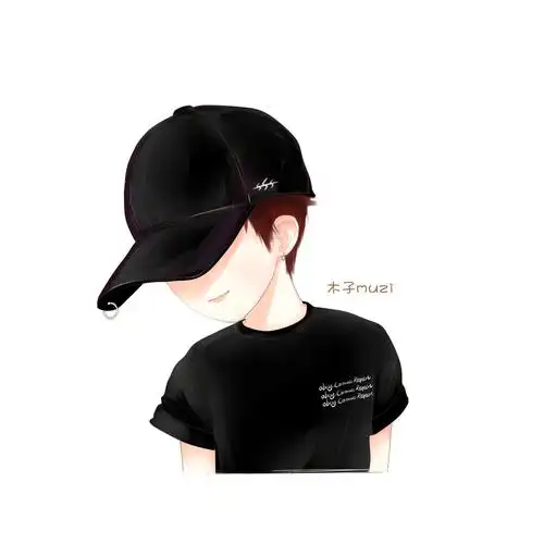 swin蔡徐坤 q版卡通 手绘人物 二次元 帅哥动漫