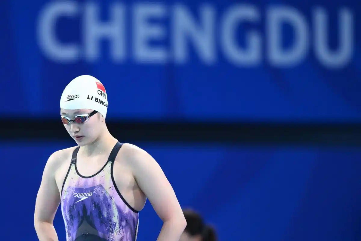 游泳——女子800米自由泳决赛:李冰洁夺冠(2)