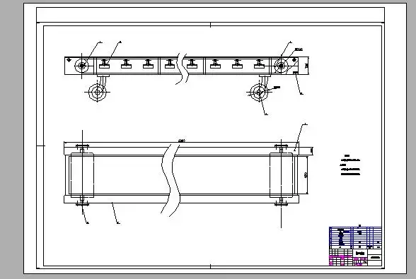 移动带式输送机总装示意图