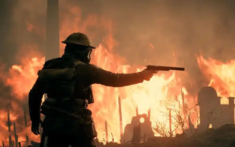 压迫感和帅气值拉满的动态壁纸_哔哩哔哩bilibili_战地5