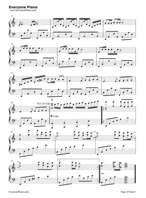 冷雨夜-beyond五线谱预览4-钢琴谱文件(五线谱,双手简谱,数字谱,midi