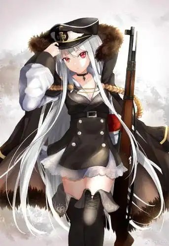 少女前线#kar98k##ppk# 画了少前最喜欢的两位∠(  」∠)
