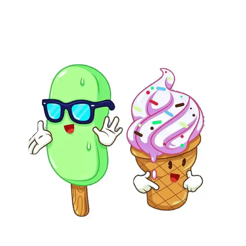 夏天从未结束 这个夏天换上冰激凌头像会不会凉快一点呢#优质 - 兑趑