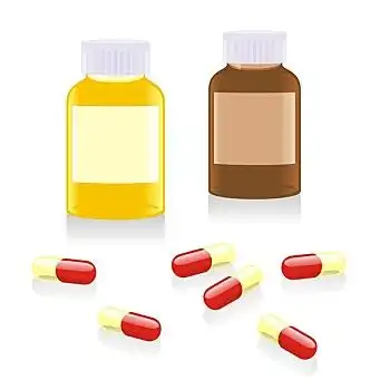 止痛药,药丸,瓶子