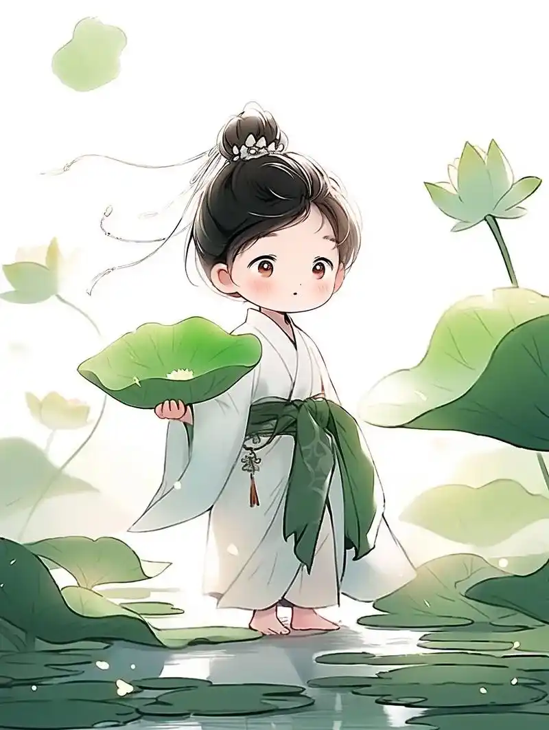 q版人物古装仙女插画图集