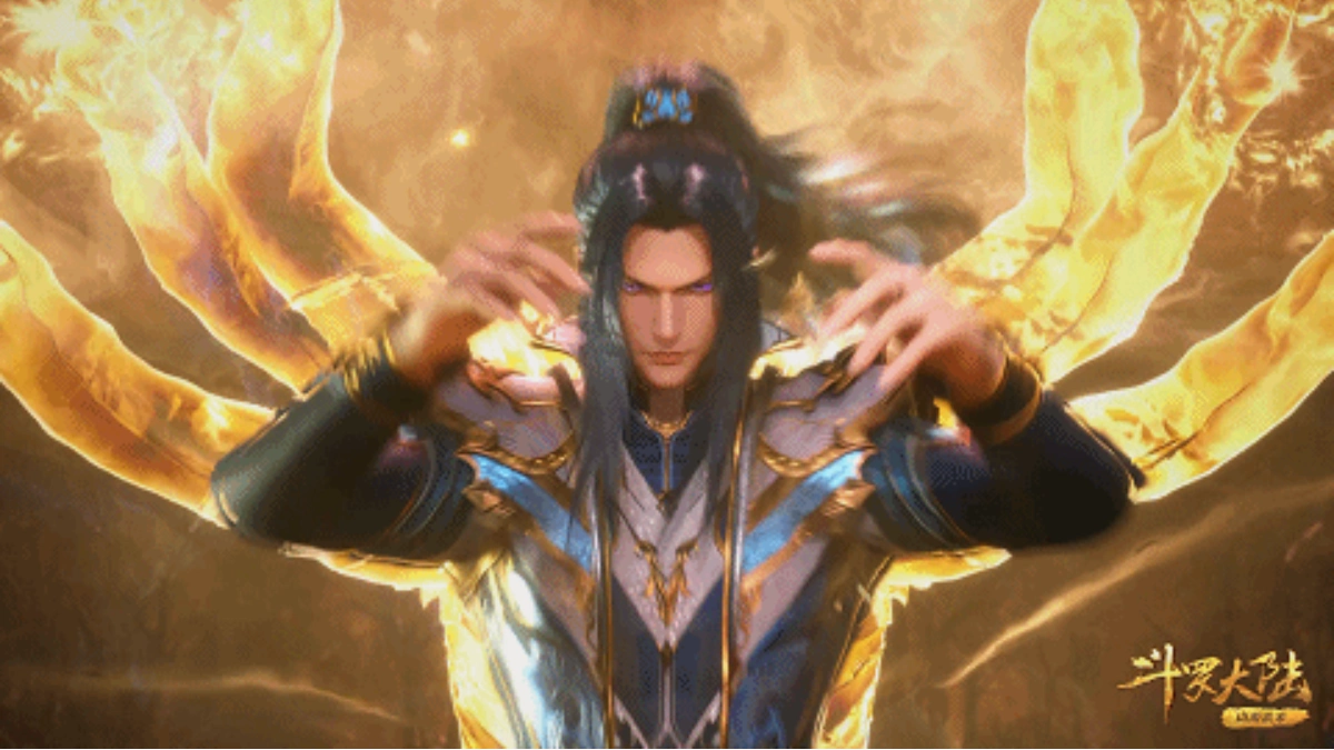 原创斗罗:唐三"千手修罗"形态来了,千手幻影 紫极魔瞳,实力太强吓坏