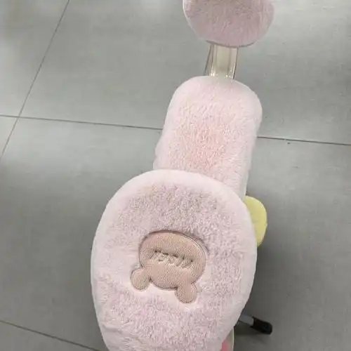 电动车座套加绒加厚秋冬保暖绒爱玛雅迪台铃小型电瓶自行车后坐垫