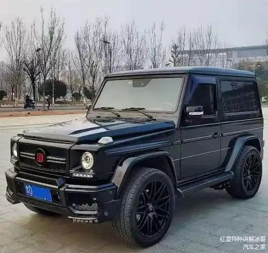 山东车友花34万元买辆05款双门奔驰g270d,又花15万换巴博斯套件