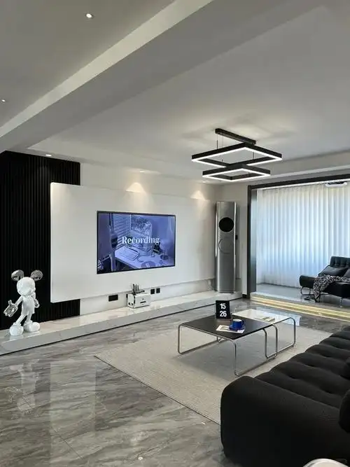 光客厅就让无数人效仿,太实用高级了|瓷砖|地砖|吊顶|乳胶漆|石膏板