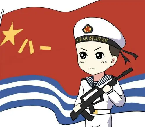 出发前,小海娃们怀着激动的心情给海军叔叔们亲手制作了礼物.