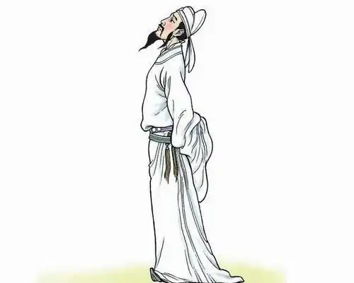 杜甫彩色简笔画