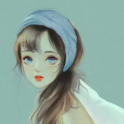 女生抖音卡通头像手绘超火图片