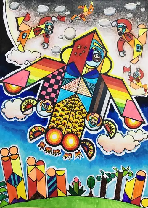 2020年海陵区小学生特长展示活动 之美术类获奖作品展示