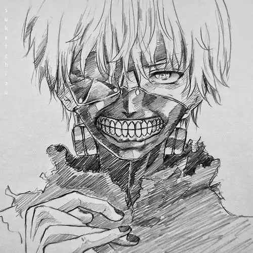 动漫铅笔画简单(动漫人物铅笔画手绘)