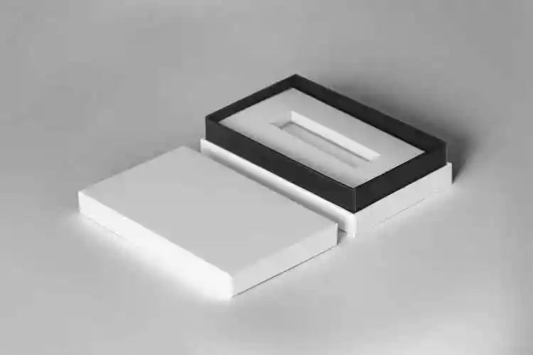 打开状态产品盒钢笔包装盒psd模板openproductboxpsdmockup