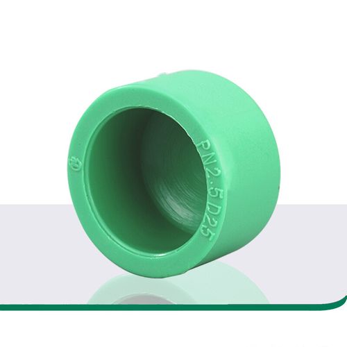 零悉ppr堵帽热熔管堵头管帽绿色 ppr水管配件管件 20 25 32管盖4分6分