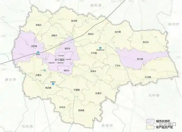 郸城县总体规划:农高区引领,打造豫东开放高地