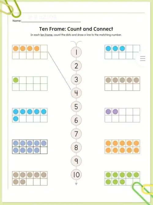 05数感启蒙数一数连一连写一写