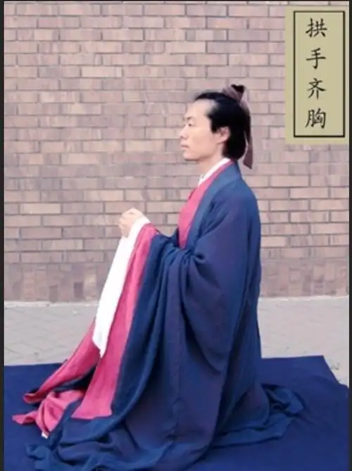 其它 做智能时代的明"礼"少年 写美篇  还有拱手礼:拱手礼是古代亲朋