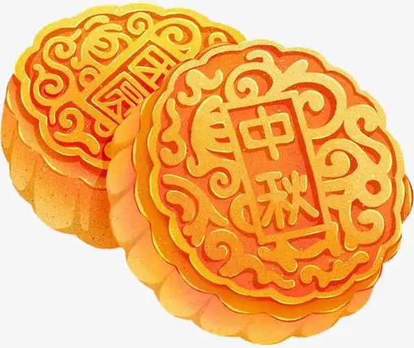 卡通手绘中秋节月饼