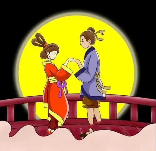 《牛郎织女情隔天河》