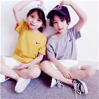 可爱小孩清新情侣头像