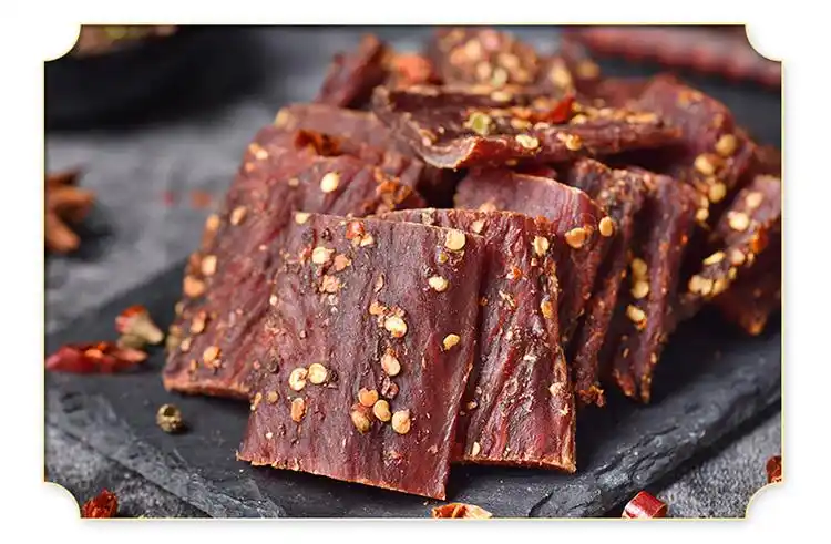 四川阿坝九寨沟风干耗牛肉干500g袋装西藏特产手撕麻辣五香牦牛肉