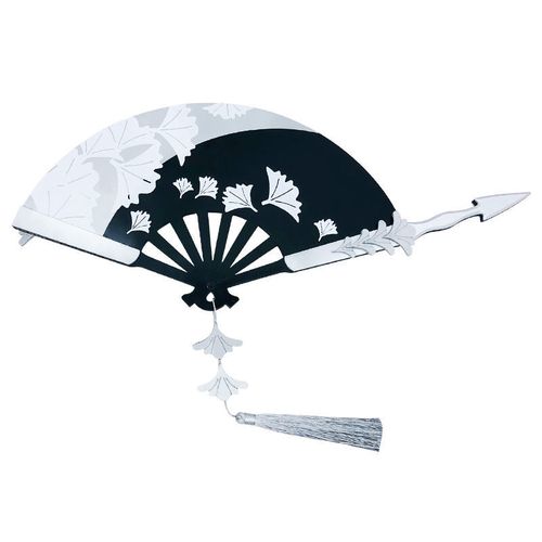 扇子第五人格红蝶可折叠带刀动漫漫夏道具仙鹤扇子