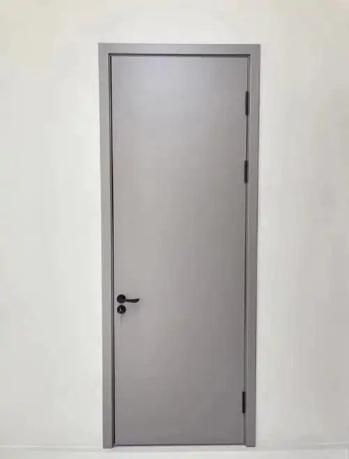 门灰色卧室门效果图浅灰色卧室门莫兰迪灰门灰色门图片莫兰迪灰色木门