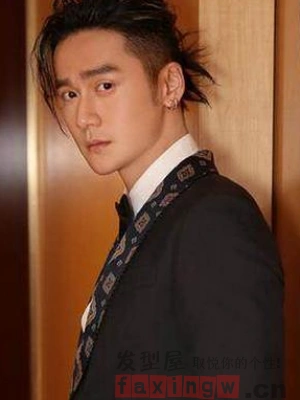 男生背头辫子发型 展现你不羁个性的一面