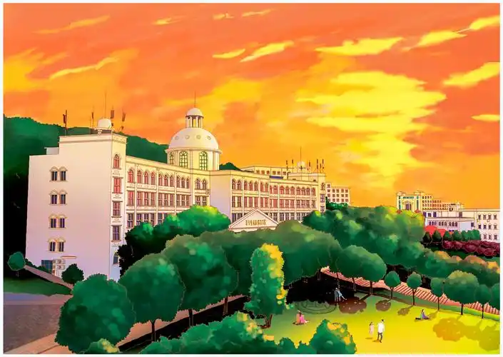 武昌理工学院校园漫画