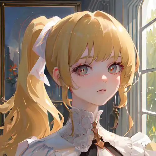 美丽漫画女孩头像