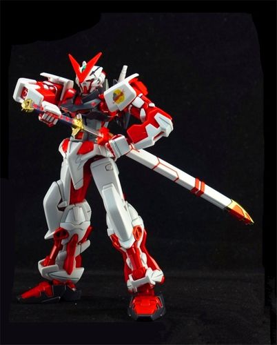 【孩仕宝】玩具模型 机动战士敢达 hg seed 红异端 红色迷惘高达