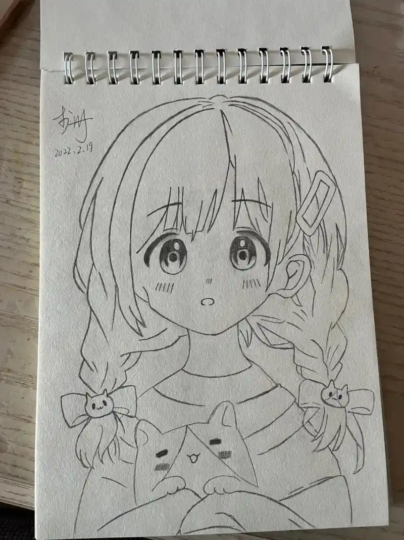 自学漫画#随手画 #动漫人物绘画 - 抖音