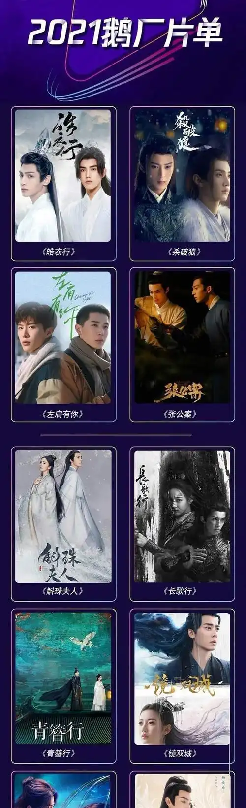 四个平台在2021年也在神仙打架|优酷|腾讯|电视剧_网易订阅