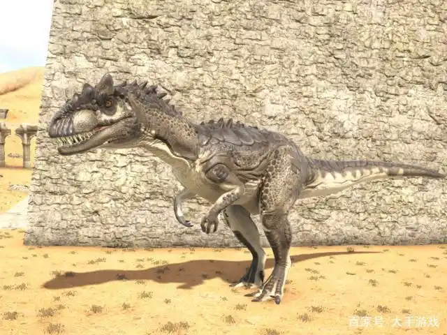 方舟:夜晚伤害堪比霸王龙的斑龙,异特龙是否能战胜它