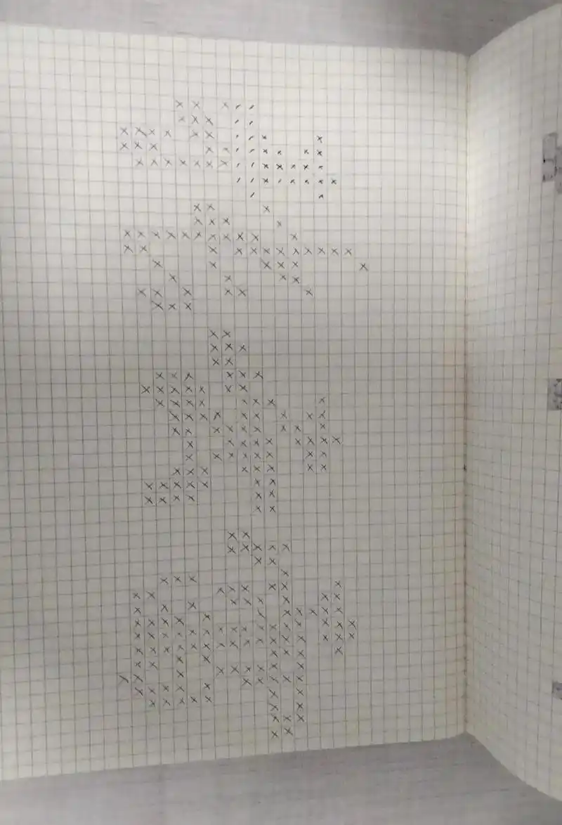 4 像素字 张云雷 #像素画 - 抖音