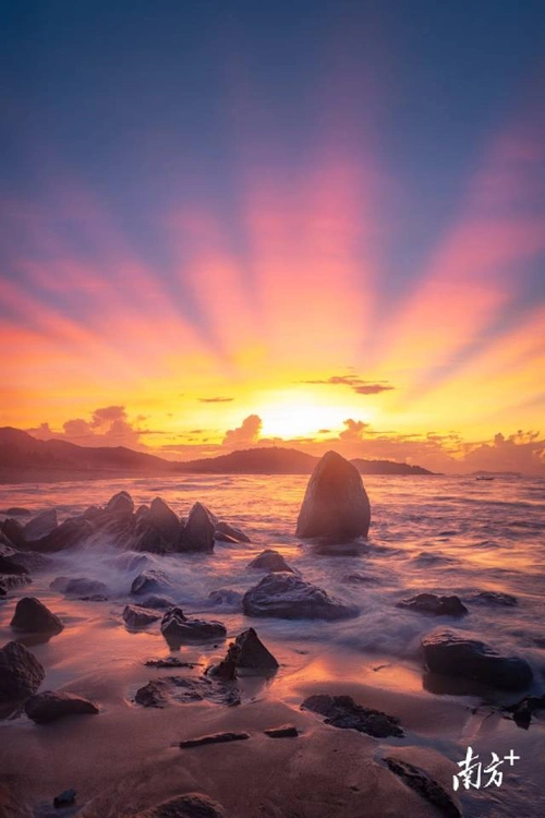 南方拍客看广东|看不腻的霞光,每天都很美