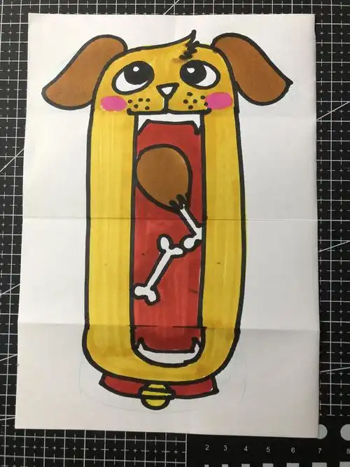 【创意折叠画】